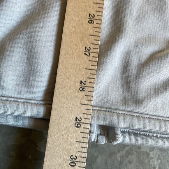 Shell Gas Embroidered Adidas Sweatshirt Lightweight Jacket Mens XL Gray Vintage - Picture 14 of 14